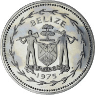 Belize, Elizabeth II, 10 Dollars, 1975, Proof, SPL+, Du Cupronickel, KM:45 - Belize