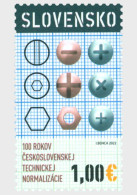 Slovakia 2022 The 100th Anniversary Of Czech-Slovak Technical Standardization Stamp 1v MNH - Unused Stamps