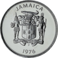 Jamaïque, 20 Cents, 1976, Franklin Mint, Proof, FDC, Du Cupronickel, KM:55 - Giamaica