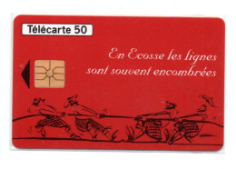 En 736 ECOSSE 3 Tir à La Corde Télécarte FRANCE 50 Unités Phonecard (F 109) - 50 Unidades