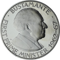 Jamaïque, Bustamante, Dollar, 1976, Franklin Mint, Proof, FDC, Du Cupronickel - Jamaique