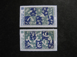 Polynésie: TB Paire N° 1231 Et N° 1232, Neufs XX. - Neufs