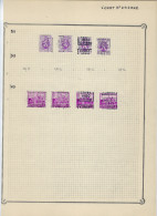 LIKWIDATIE LOT COURT - ST ETIENNE Met HOUYOUX , HERALDIEKE LEEUW En Nr. 308 BORNHEM ; Staat Zie 4 Scans ! LOT 320 - Autres & Non Classés