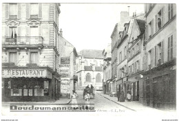 CPA - 93 - NEUILLY SUR MARNE - Restaurant, Commerces Place D'Armes                ***BELLE CARTE*** - Neuilly Sur Marne