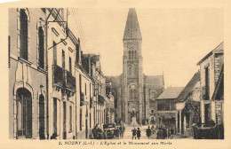 FRANCE - Nozay (LI) - L'Eglise Et Le Monument Aux Morts - Animé - Carte Postale Ancienne - Autres & Non Classés