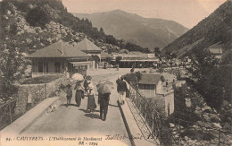 FRANCE - Cauterets - L'établissement De Mauhourat - Carte Postale Ancienne - Cauterets