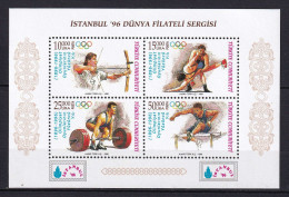 322 TURQUIE 1996 - Y&T BF 33 - Sport JO Atlanta Divers Disciplines - Neuf ** (MNH) Sans Charniere - Neufs