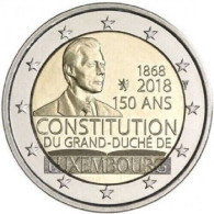 2018 LUXEMBOURG - 2 Euros Commémorative - Constitution Luxembourgeoise - Luxembourg