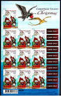 Christmas Island 2023 Christmas - Santa Self-adhesive Sheetlet MNH - Christmas Island