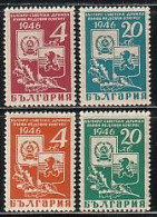 BULGARIA - 1946 - Fetes De L'amitie Soveto-bulgare - 4v - Yv 474/76 - MNH - Gebruikt