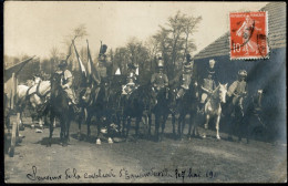 50 EQUEURDREVILE - CPA  Photo 7 Mai 1911 - Souvenir De La Cavalerie  ( Chaque Cavalier Est Identifié -voir Au Dos)  - - Equeurdreville