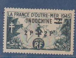 INDOCHINE      N°  YVERT  298    Neuf Sans Gomme    ( SG   2/30 ) - Neufs