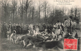 FRANCE - Environs De Nangis - La Chasse à Courre - La Curée à La Faisanderie - Animé - Carte Postale Ancienne - Nangis