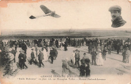 EVÉNEMENTS - Grande Semaine D'aviation - Emile Dubonnet - Monoplan Tellier - Carte Postale Ancienne - Sonstige & Ohne Zuordnung