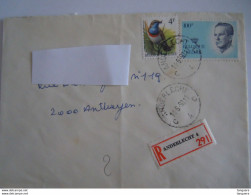 België Belgique Brief Lettre Recommandée 1990 Velghe Anderlecht 4 - Antwerpen - 1981-1990 Velghe