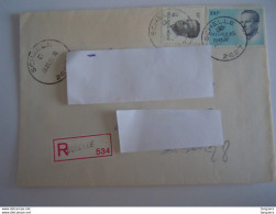 België Belgique Brief Lettre Recommandé Velghe 1991 Schelle - Antwerpen Berchem - Storia Postale