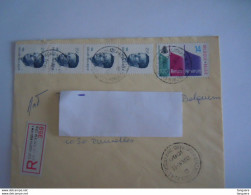 België Belgique Brief Lettre Recommandé Velghe 1991 Sint-Agatha-Berchem 1 - Bruxelles - Briefe U. Dokumente