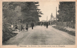 BELGIQUE - Sprimont - Banneux - La Source - Le Chemin Sacré Vers La Chapelle - Animé - Carte Postale Ancienne - Sprimont