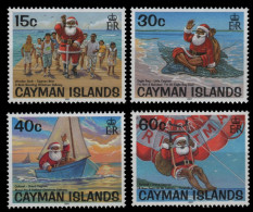 Kaiman-Inseln 2001 - Mi-Nr. 900-903 ** - MNH - Weihnachten / X-mas - Cayman Islands