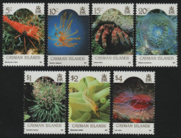 Kaiman-Inseln 1987 - Mi-Nr. 572-583 II ** - MNH - Meerestiere / Marine Life - Cayman Islands