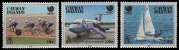 Kaiman-Inseln 1988 - Mi-Nr. 608-610 ** - MNH - Olympia Seoul - Cayman Islands