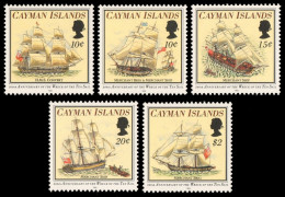 Kaiman-Inseln 1994 - Mi-Nr. 716-720 ** - MNH - Schiffe / Ships - Cayman Islands