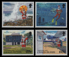 Kaiman-Inseln 1998 - Mi-Nr. 803-806 ** - MNH - Weihnachten / X-mas - Cayman Islands