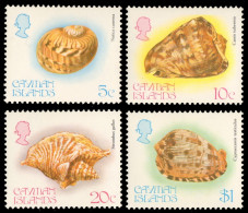 Kaiman-Inseln 1983 - Mi-Nr. 506-509 ** - MNH - Meeresschnecken / Marine Snails - Cayman Islands