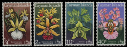 Kaiman-Inseln 1971 - Mi-Nr. 286-289 ** - MNH - Orchideen / Orchids - Cayman Islands