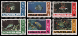 Kaiman-Inseln 1978 - Mi-Nr. 412-417 ** - MNH - Fische / Fish - Cayman Islands