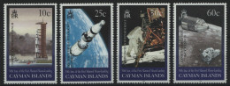 Kaiman-Inseln 1999 - Mi-Nr. 817-820 ** - MNH - Raumfahrt / Space - Cayman Islands