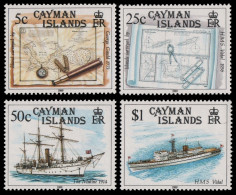 Kaiman-Inseln 1989 - Mi-Nr. 628-631 ** - MNH - Schiffe / Ships - Cayman Islands