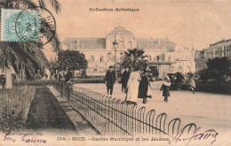FRANCE - Nice - Casino Municipal Et Les Jardins - Carte Postale Ancienne - Sonstige & Ohne Zuordnung