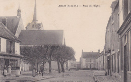 YVELINES ABLIS PLACE DE L EGLISE - Ablis