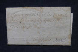 FRANCE - Lettre Ancienne De 1690, à Voir - L 148845 - ....-1700: Précurseurs