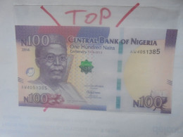 NIGERIA 100 NAIRA 2014 Neuf (B.31) - Nigeria