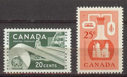 Canada 1956. Industrias . Sc=362-63 (**) - Nuevos