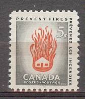 Canada 1956. Prevencion Incendios . Sc=364 (**) - Nuevos