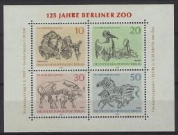 Berlín 1969. Zoo De Berlin M=338-41 Y=310-13  (**) - Blocks & Kleinbögen