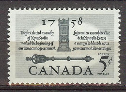 Canada 1958. Nueva Escocia . Sc=382 (**) - Unused Stamps