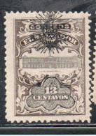 EL SALVADOR 1907 UPU NATIONAL PALACE CENT. 13c MNH - Salvador