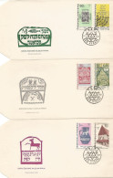 FDC 1615-1620 Czechoslovakia Judaica 1967 - Judaika, Judentum