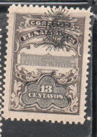 EL SALVADOR 1907 UPU NATIONAL PALACE CENT. 13c MNH - Salvador