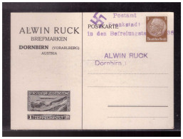 DT-Reich (023426) Propaganda Postkarte (Alwin Buck) Postamt Frankstadt, In Den Befreiungstagen 1938 - Sudetenland