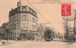 FRANCE - Chamalières - Station Des Tramways - Avenue De Royat - Carte Postale Ancienne - Autres & Non Classés