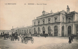 Rennes * La Gare De L'ouest * Attelage * Ligne Chemin De Fer - Rennes