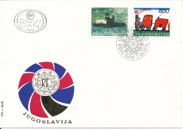 Yugoslavia FDC 2-10-1976 EUROPA CEPT Complete Set With Cachet - 1976