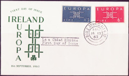 Europa CEPT 1963 Irlande - Ireland - Irland FDC1 Y&T N°159 à 160 - Michel N°159 à 160 - 1963