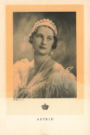 FAMILLES ROYALES - Astrid - Reine De Suède - Carte Postale Ancienne - Königshäuser