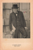 CÉLÉBRITÉS - Hommes Politiques & Militaires - Sir Winston Churchil - Premier Ministre - Carte Postale Ancienne - Uomini Politici E Militari